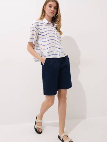 Mohito - Шорты-бермуды - сталевий синій - 40