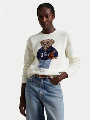 Polo Ralph Lauren Светр 211966255001 Écru Relaxed Fit Polo Ralph Lauren Светр 211966255001 Écru Relaxed Fit
