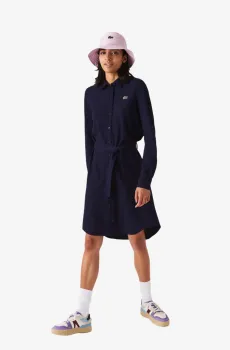 Женское черное платье Черный 36 Lacoste EF1270166