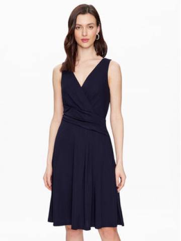 Lauren Ralph Lauren Коктейльна сукня 250865006002 Cиній Regular Fit Lauren Ralph Lauren Коктейльна сукня 250865006002 Cиній Regular Fit