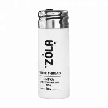 Нить для разметки бровей Zola Thread Белая, 30 м