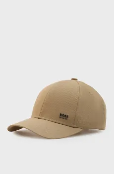 Мужская бежевая кепка Бежевый ONESIZE BOSS 50555479;252