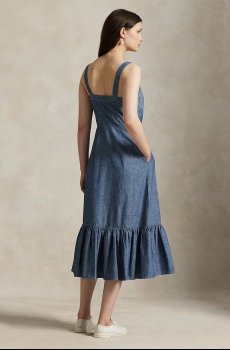 Хлопковое платье Polo Ralph Lauren