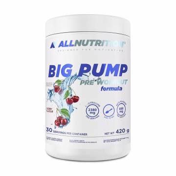 Предтренировочный комплекс AllNutrition Big Pump Pre Workout Cherry в порошке, 420 г