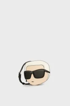 Женская кожаная сумка k ikonik 2.0 karl cb Разноцветный ONESIZE Karl Lagerfeld 245W3079