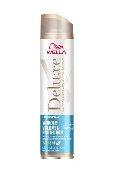 Лак для волос WELLA Deluxe Wonder Volume & Protection экстрасильная фиксация, 250 мл