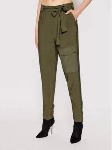 TWINSET Штани з тканини 211TT2161 Зелений Regular Fit TWINSET Штани з тканини 211TT2161 Зелений Regular Fit