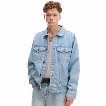 Cropp - Джинсова куртка - світло-блакитний Cropp - Джинсова куртка - світло-блакитний