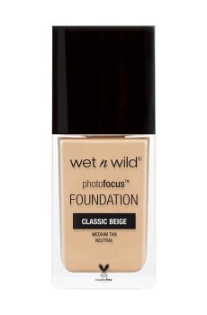 Уценка! Тональная основа для лица Wet n Wild Photo Focus Foundation, Classic Beige, 30 мл