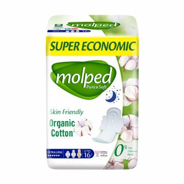 Гигиенические прокладки Molped Pure & Soft Night Extra Long, 16 шт
