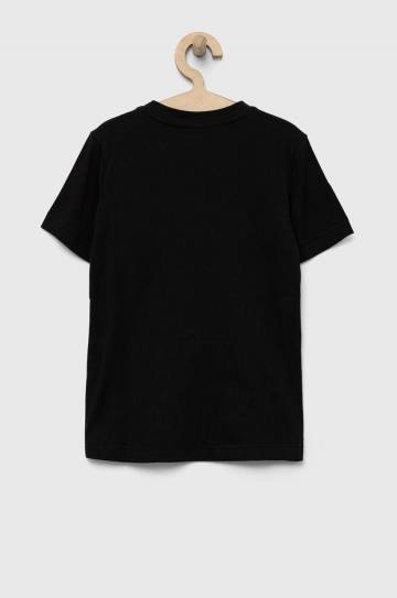 Детская хлопковая футболка adidas Performance ENT22 TEE Y цвет чёрный с аппликацией Детская хлопковая футболка adidas Performance ENT22 TEE Y цвет чёрный с аппликацией