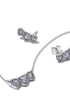 Подарунковий комплект "Трилогія сердець з ореолом"