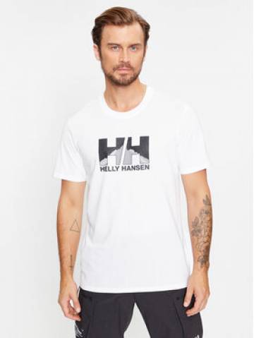 Helly Hansen Футболка Nord Graphic 62978 Білий Regular Fit Helly Hansen Футболка Nord Graphic 62978 Білий Regular Fit