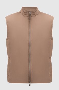Коричневый жилет