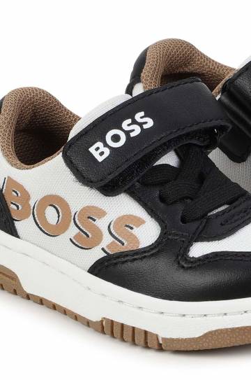 Детские кроссовки BOSS цвет чёрный Детские кроссовки BOSS цвет чёрный