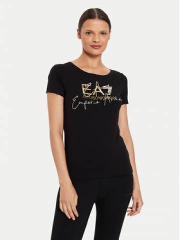 EA7 Emporio Armani Футболка 6DTT19 TJQCZ 1200 Чорний Slim Fit EA7 Emporio Armani Футболка 6DTT19 TJQCZ 1200 Чорний Slim Fit