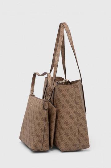 Сумочка Guess цвет бежевый Сумочка Guess цвет бежевый