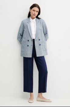 Льняные брюки United Colors of Benetton