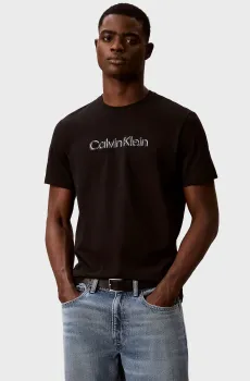 Мужская черная футболка 30s PUFF Черный XL Calvin Klein LV04LG809G