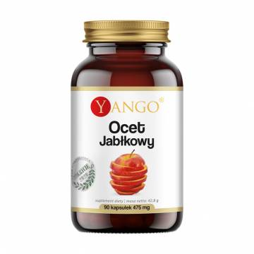 Яблочный уксус Yango 475 мг, 90 капсул