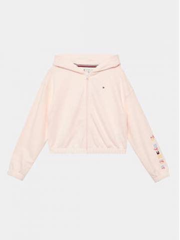 Tommy Hilfiger Світшот KG0KG07199 D Рожевий Regular Fit Tommy Hilfiger Світшот KG0KG07199 D Рожевий Regular Fit
