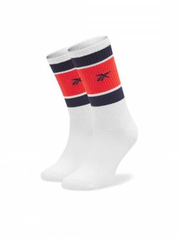 Reebok Високі чоловічі шкарпетки CL Basketball Sock HF8408 Білий Reebok Високі чоловічі шкарпетки CL Basketball Sock HF8408 Білий