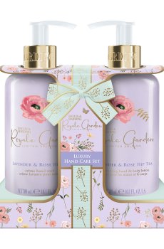 Подарочный набор Baylis & Harding Royale Garden Rose, Poppy & Vanilla Luxury Hand Care Gift Set (мыло, 300 мл + лосьон, 300 мл)