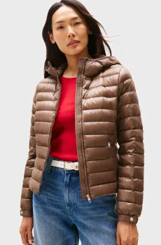 Женская коричневая куртка UL DOWN REG Коричневый XS Tommy Hilfiger WW0WW46788