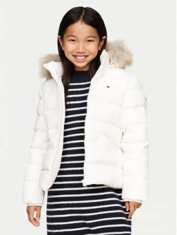 Tommy Hilfiger Пуховик Essential KG0KG07399 D Білий Regular Fit Tommy Hilfiger Пуховик Essential KG0KG07399 D Білий Regular Fit