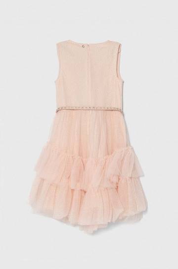 Детское платье Guess цвет оранжевый mini расклешённая