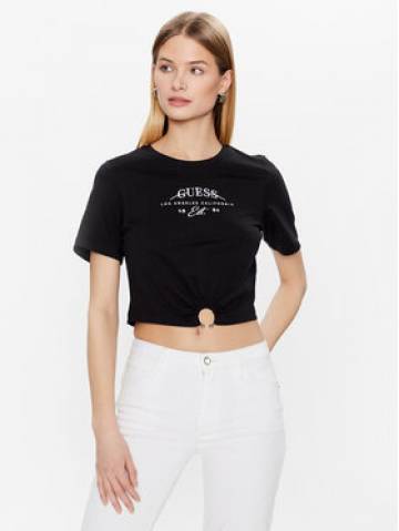 Guess Футболка Piercing W3GI23 JA914 Чорний Boxy Fit Guess Футболка Piercing W3GI23 JA914 Чорний Boxy Fit