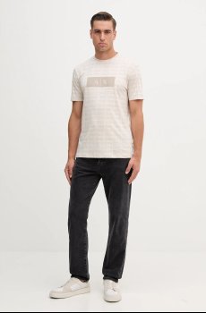 Хлопковая футболка Armani Exchange