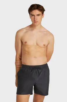 Мужские черные плавательные шорты MEDIUM DOUBLE WB Черный S Calvin Klein KM0KM01115