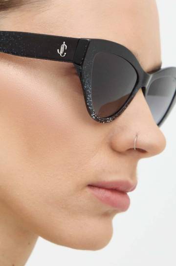 Солнцезащитные очки Jimmy Choo женские цвет чёрный 0JC5004 Солнцезащитные очки Jimmy Choo женские цвет чёрный 0JC5004