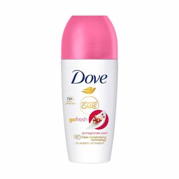 Шариковый антиперспирант Dove Go Fresh Pomegranate Пробуждение чувств, 72h, женский, 50 мл Шариковый антиперспирант Dove Go Fresh Pomegranate Пробуждение чувств, 72h, женский, 50 мл