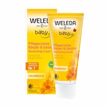 Детский питательный крем Weleda Baby Nourushing Cream Календула, 75 мл Детский питательный крем Weleda Baby Nourushing Cream Календула, 75 мл