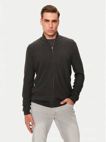 Mustang Светр Escondido 1015476 Чорний Regular Fit Mustang Светр Escondido 1015476 Чорний Regular Fit