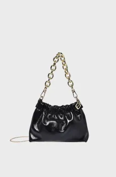 Женская черная кожаная сумка Черный ONESIZE Baldinini B6B105XXNAPK;0000