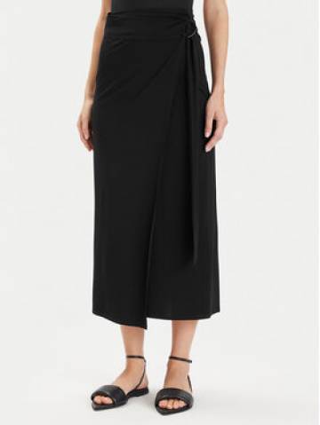 Max Mara Beachwear Спідниця-міді Beato 2416691069 Чорний Regular Fit Max Mara Beachwear Спідниця-міді Beato 2416691069 Чорний Regular Fit