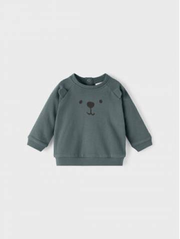 NAME IT Світшот 13206861 Зелений Regular Fit NAME IT Світшот 13206861 Зелений Regular Fit