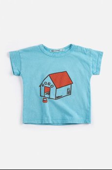 Детская хлопковая футболка Bobo Choses Pickles is at Home