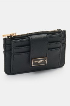 Гаманець з штучної шкіри saffiano - чорний