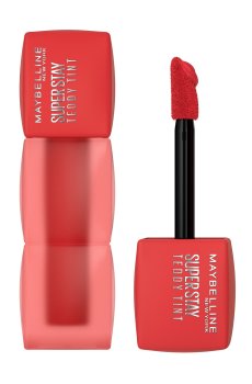 Стойкая матовая помада-тинт для губ Maybelline New York Superstay Teddy Tint 30 Coquettish, 5 мл