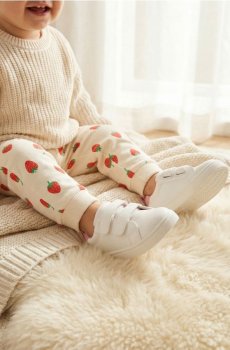 Кеди зі шкіряною устілкою - білий