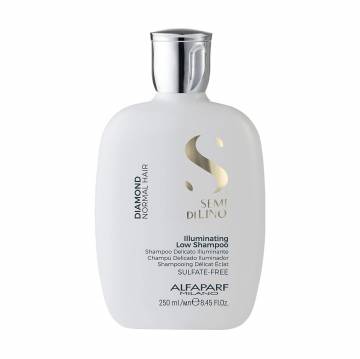 Шампунь для волос с микрокристаллами AlfaParf Semi Di Lino Diamond Illuminating Low Shampoo, 250 мл Шампунь для волос с микрокристаллами AlfaParf Semi Di Lino Diamond Illuminating Low Shampoo, 250 мл