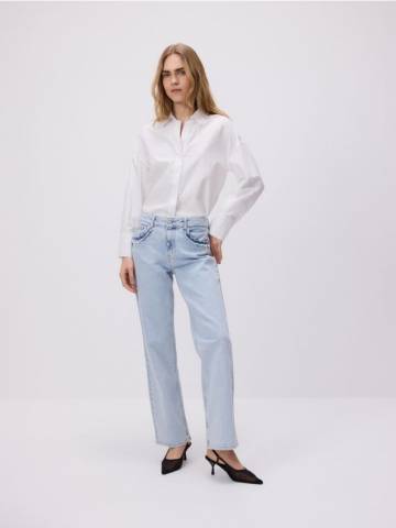 Reserved - LADIES` JEANS TROUSERS - різнобарвний - 497EN-MLC Reserved - LADIES` JEANS TROUSERS - різнобарвний - 497EN-MLC