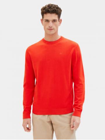 Tom Tailor Светр 1039810 Червоний Regular Fit Tom Tailor Светр 1039810 Червоний Regular Fit