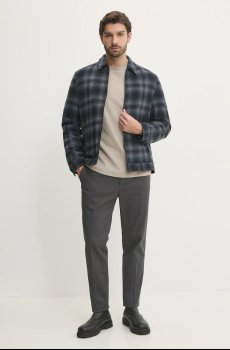 Шерстяная куртка-рубашка Pepe Jeans MARRINGTON