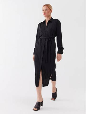 Calvin Klein Сукня-сорочка K20K205697 Чорний Regular Fit Calvin Klein Сукня-сорочка K20K205697 Чорний Regular Fit