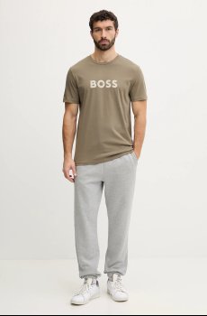 Хлопковая футболка BOSS T-Shirt RN